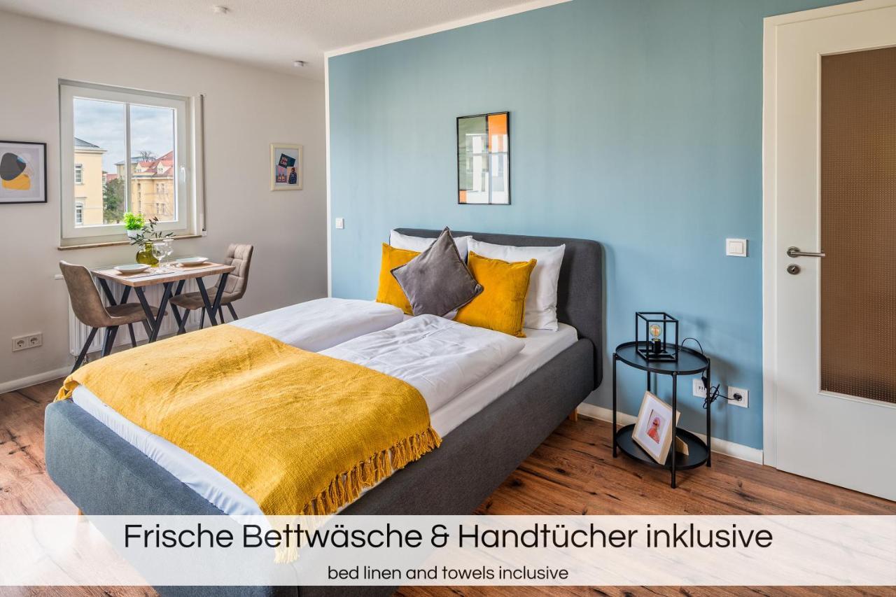 "Neptunblick"- Naehe Altstadt - Ruhig - Balkon - Parkplaetze Дрезден Екстериор снимка